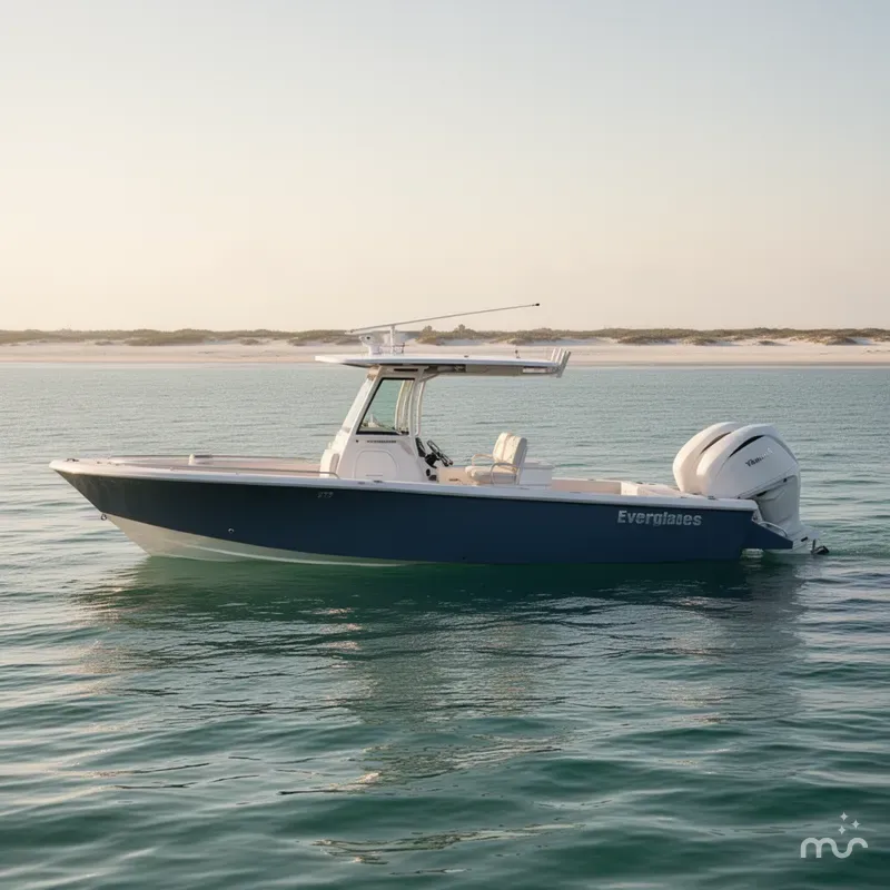 Slide: The Image of Everglades 273 Center Console 2025 - 2