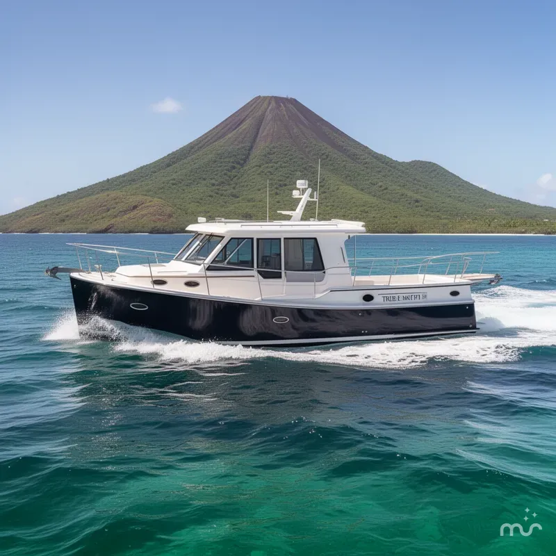 Slide: The Image of True North 39 Outboard Express 2025 - 4