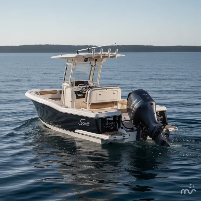 Slide: The Image of Scout 245 Sportfish 2014 - 2