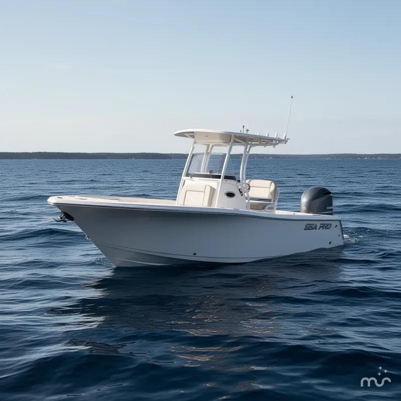 Slide: The Image of Sea Pro 222 Center Console 2025 - 2