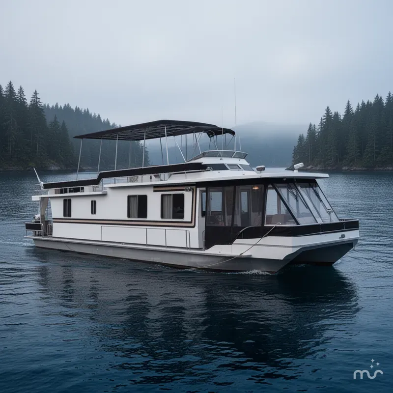 Slide: The Image of Arc Houseboat 1985 - 2