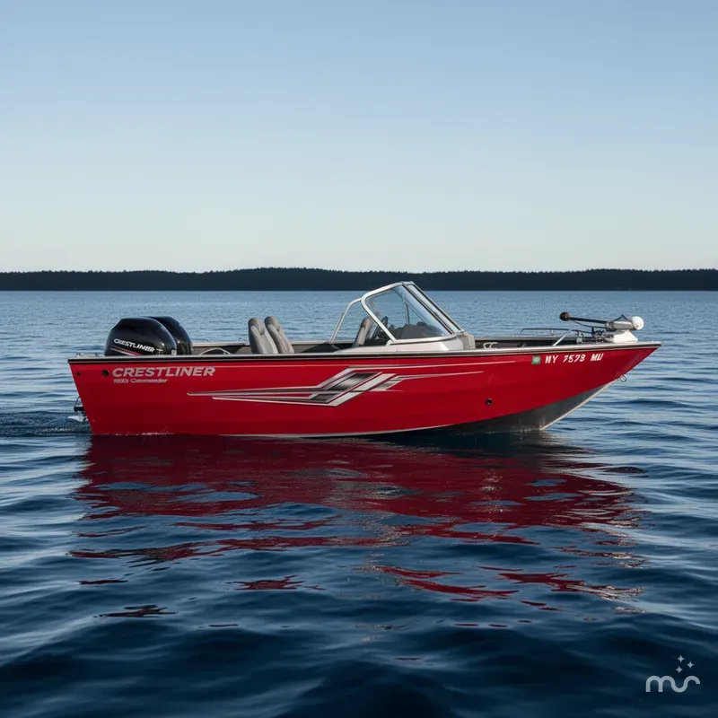 Slide: The Image of Crestliner 1850 Commander 2024 - 2