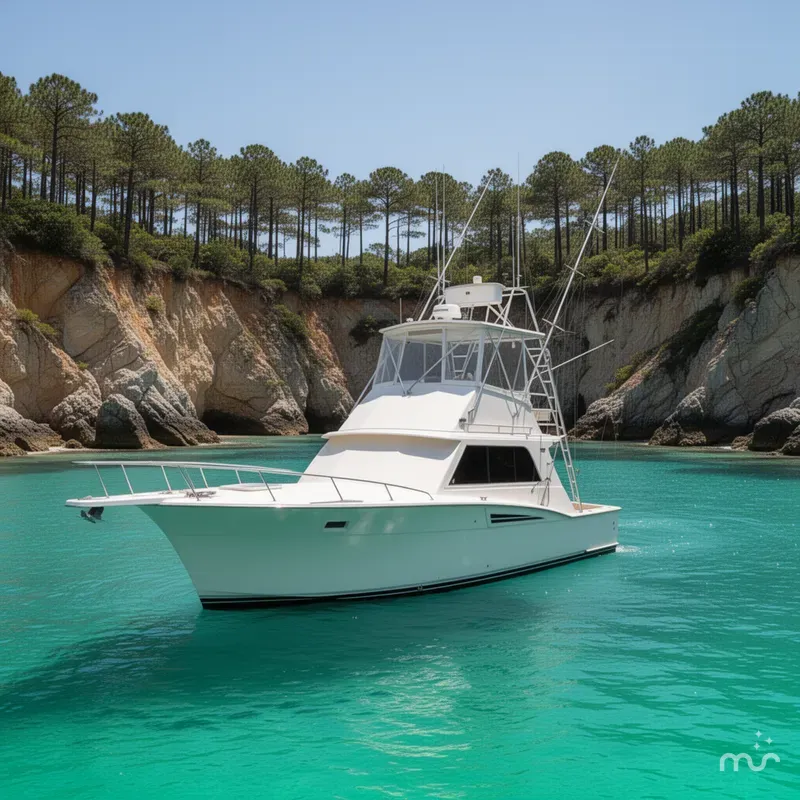 Slide: The Image of Hatteras 36 Sport Fisherman 1969 - 2