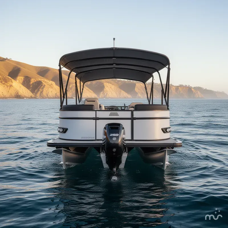 Slide: The Image of Avalon 25' Catalina Platinum Rear Fish w/ 250HP Mercury Verado! 2025 - 1
