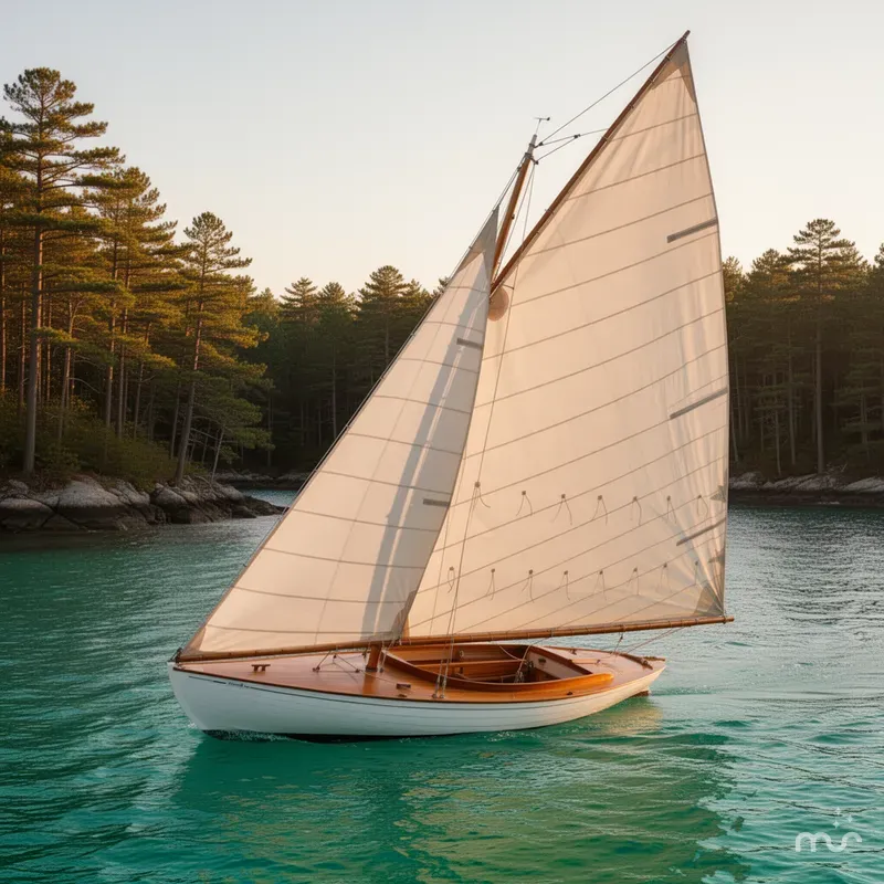 The Image of Herreshoff Full-Keel Buzzards Bay 15 2008 - 0