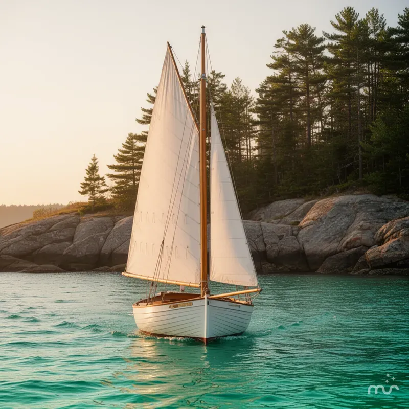 Slide: The Image of Herreshoff Full-Keel Buzzards Bay 15 2008 - 1