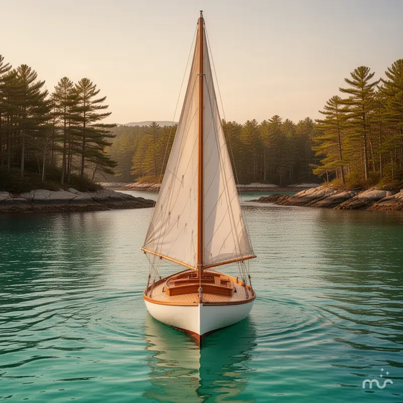 Slide: The Image of Herreshoff Full-Keel Buzzards Bay 15 2008 - 3