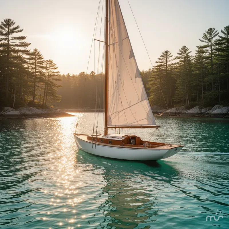 Slide: The Image of Herreshoff Full-Keel Buzzards Bay 15 2008 - 4