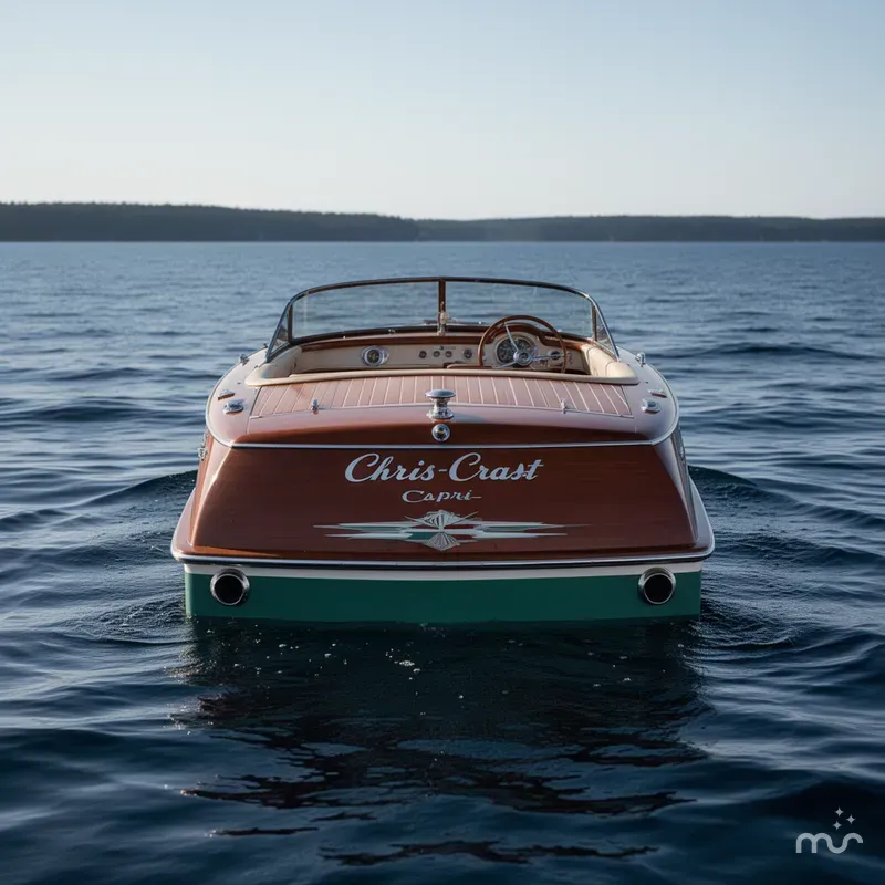 Slide: The Image of Chris-Craft Capri 21 1955 - 2