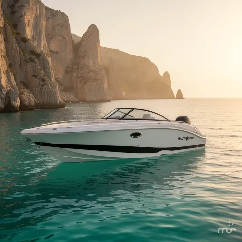 Slide: The Image of NauticStar 243 DC Deck 2025 - 2