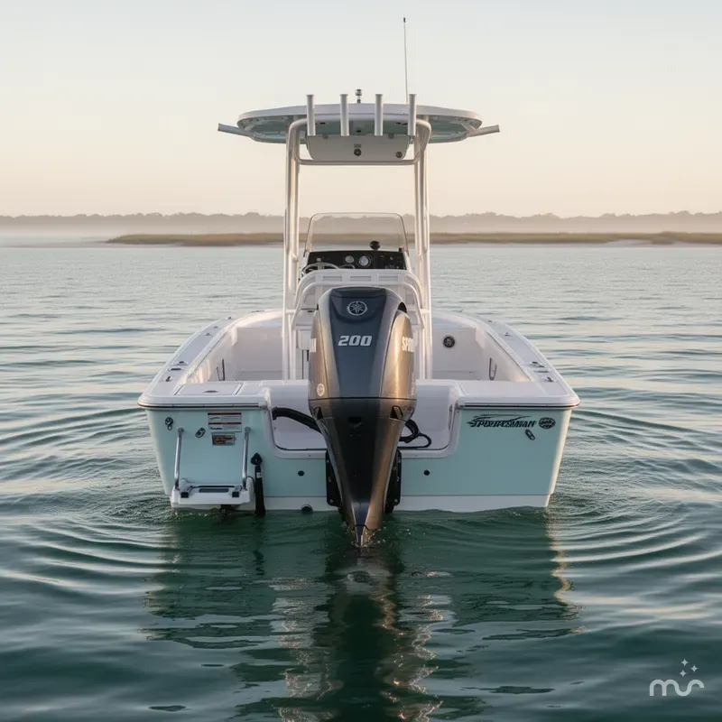 Slide: The Image of Sportsman Masters 227 Bay Boat 2024 - 2