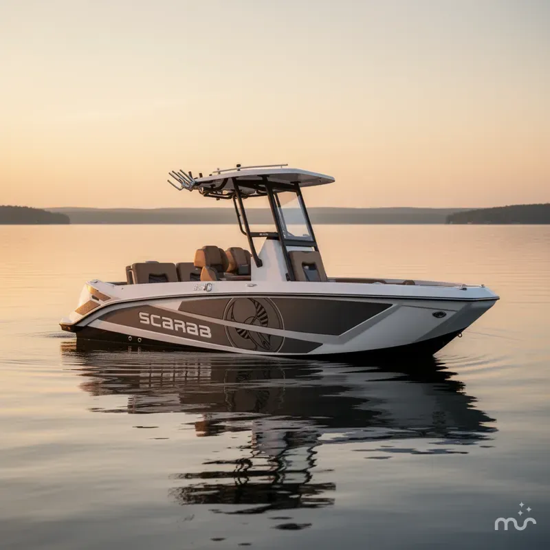 Slide: The Image of Scarab 235 Open LX Wake 2025 - 0