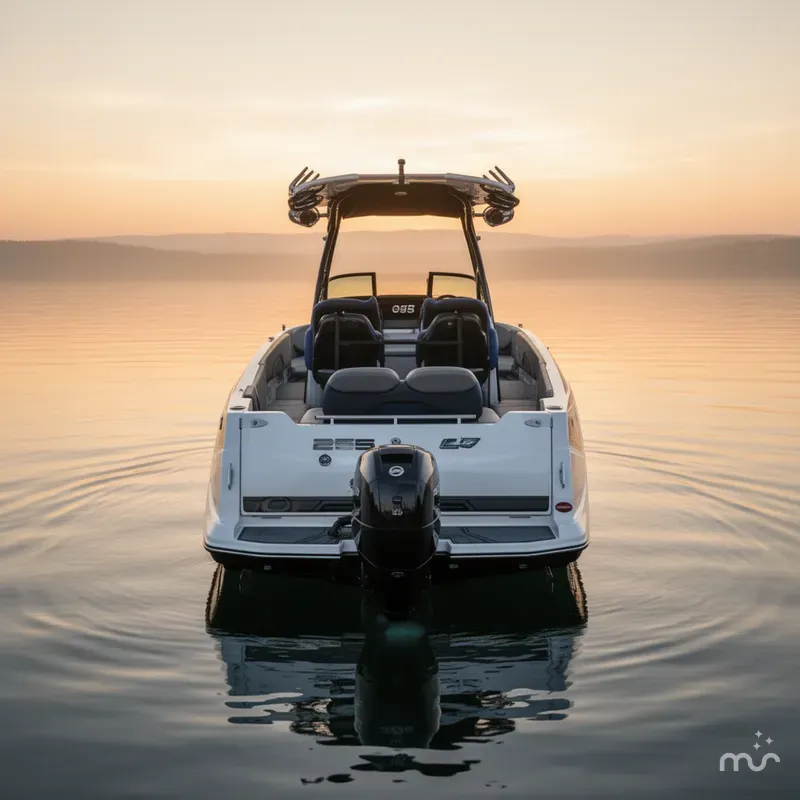 Slide: The Image of Scarab 255 Open LX Wake 2025 - 2