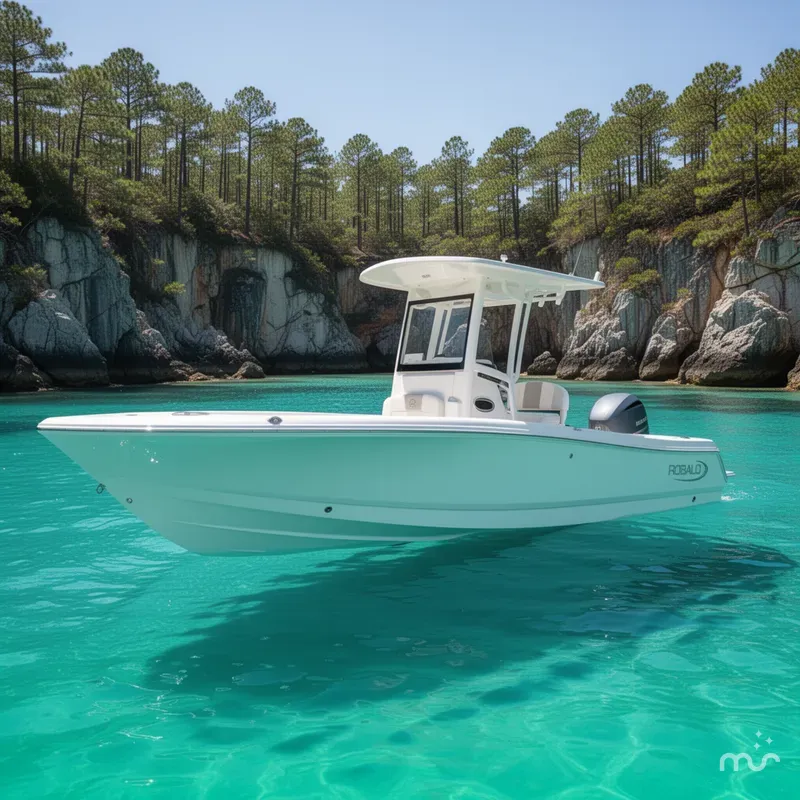 Slide: The Image of Robalo 246 Cayman 2025 - 2