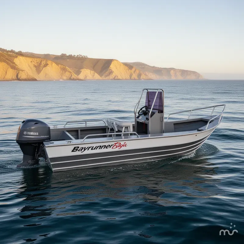 Slide: The Image of Klamath Boats BAYRUNNER BAJA 19 2024 - 0