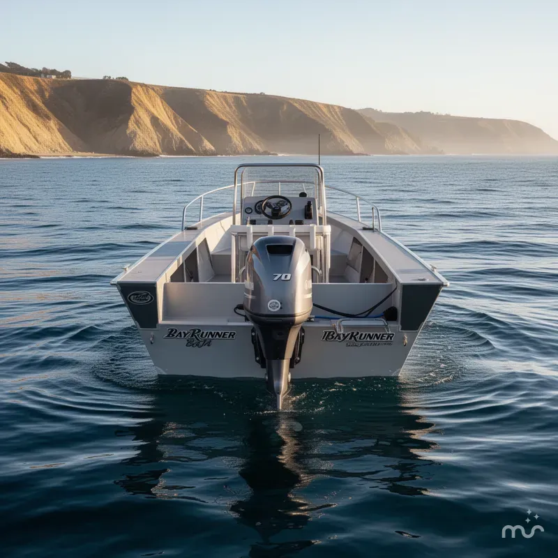 Slide: The Image of Klamath Boats BAYRUNNER BAJA 19 2024 - 1