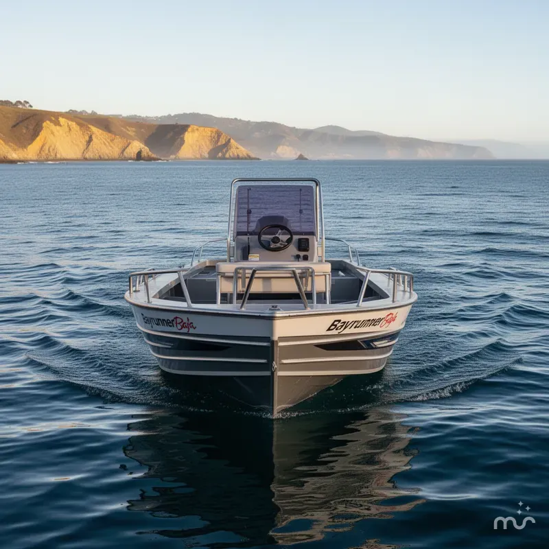 Slide: The Image of Klamath Boats BAYRUNNER BAJA 19 2024 - 2