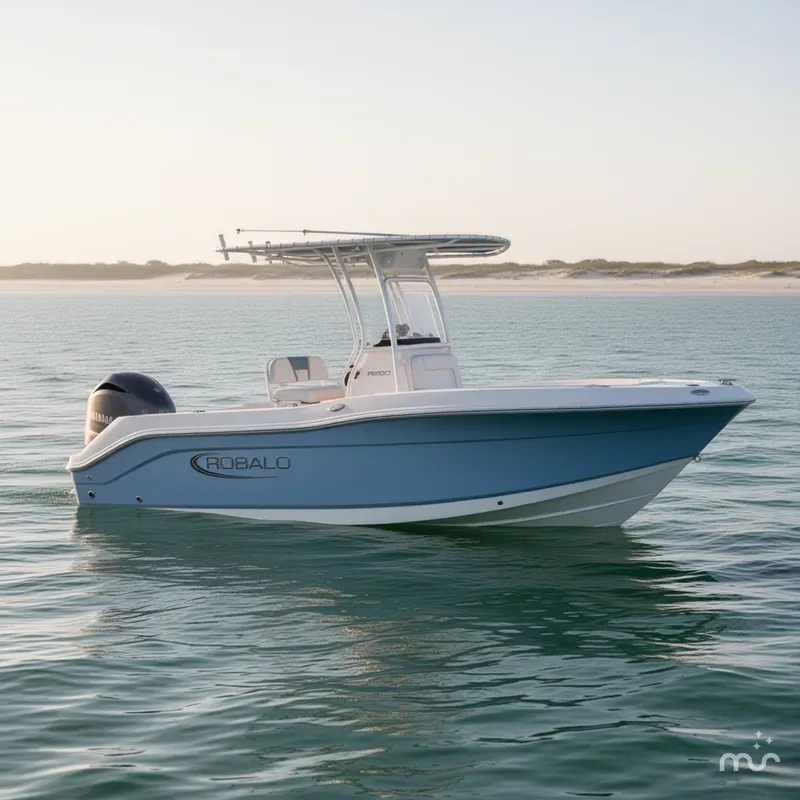 Slide: The Image of Robalo R200 Center Console 2025 - 2
