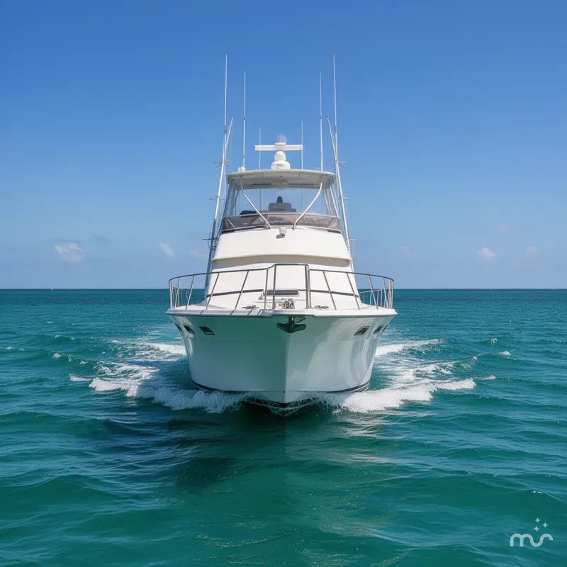 Slide: The Image of Hatteras 45 Convertible 1985 - 2