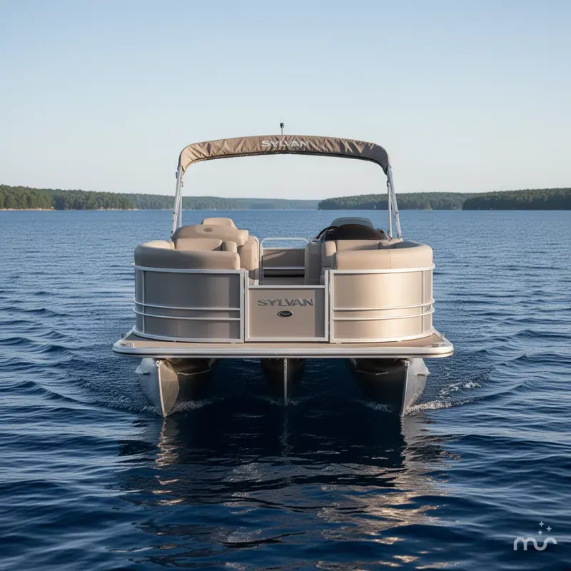 Slide: The Image of Sylvan 8522 Party Fish Pontoon 2023 - 2