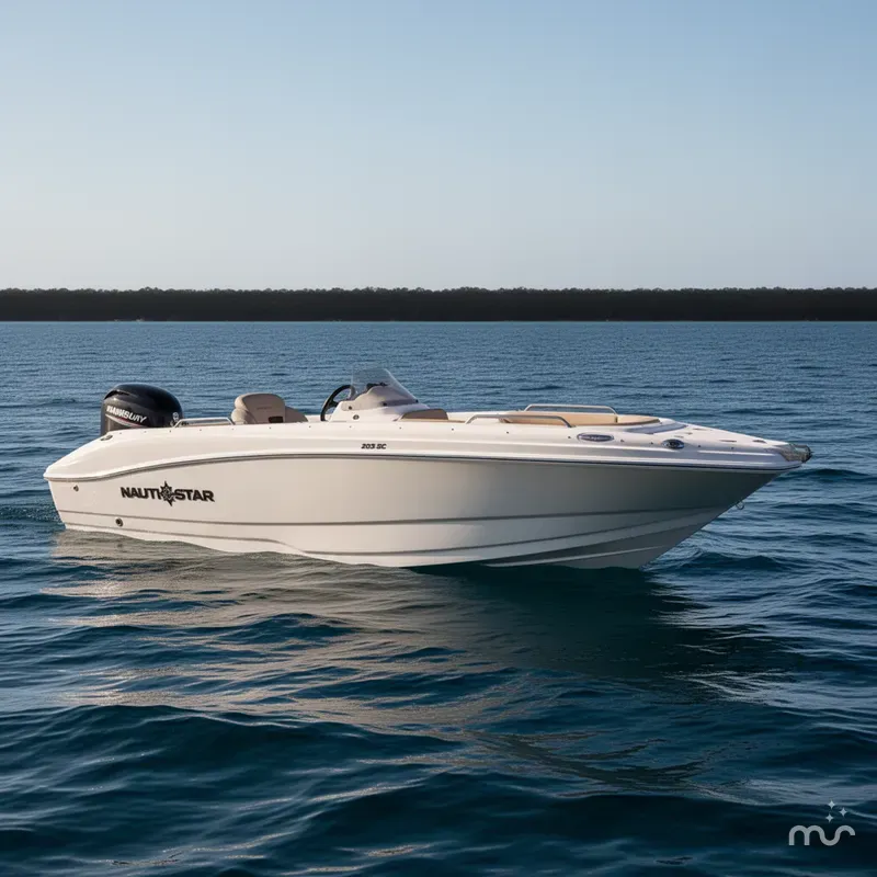 Slide: The Image of NauticStar 203 SC Deck 2025 - 0