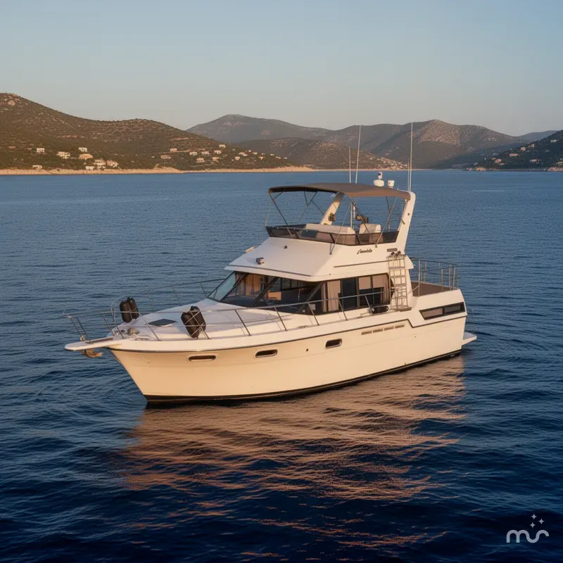 The Image of Carver Yachts 3807 Aft Cabin Motor Yacht 1989 - 0