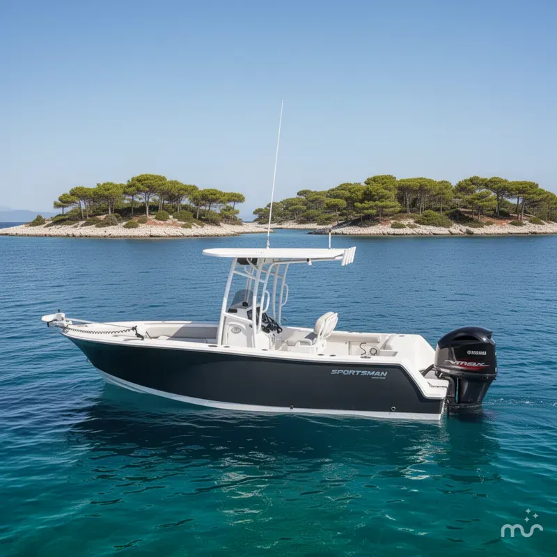 Slide: The Image of Sportsman Open 232 Center Console 2020 - 2
