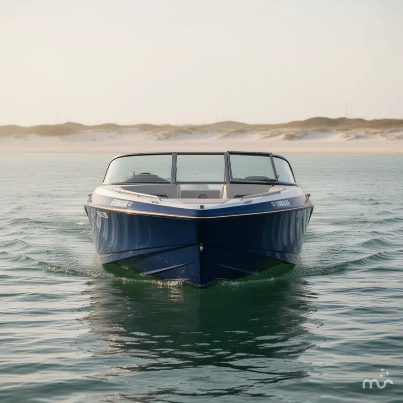 Slide: The Image of Yamaha 242 LTD S - Yacht Blue - Galv 2014 - 2