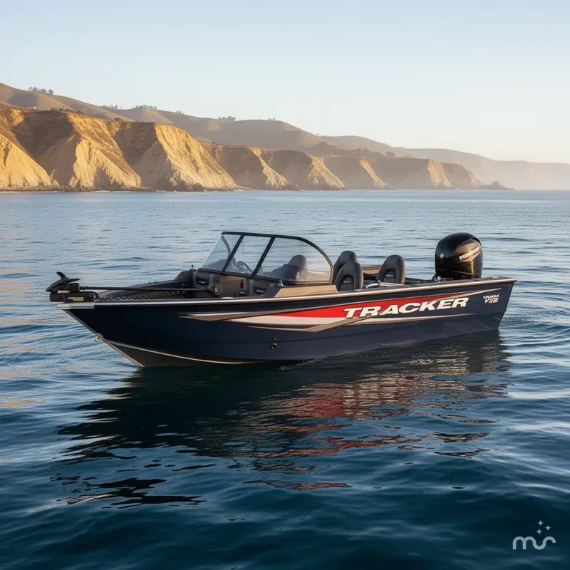 Slide: The Image of Tracker Targa V-18 Combo 2025 - 2