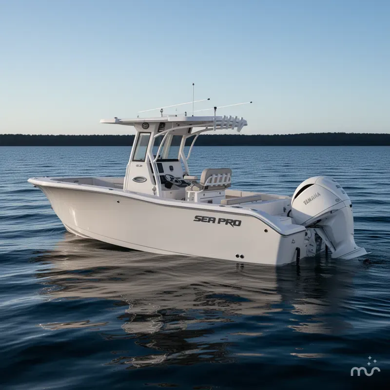 Slide: The Image of Sea Pro 242 Center Console 2025 - 2