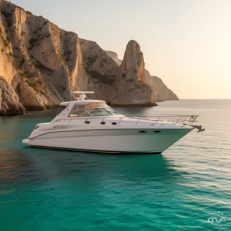 Slide: The Image of Sea Ray 450 Sundancer 1997 - 2