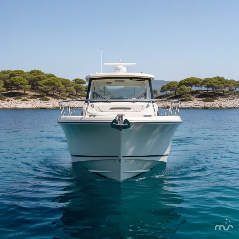 Slide: The Image of Boston Whaler 325 Conquest 2025 - 1