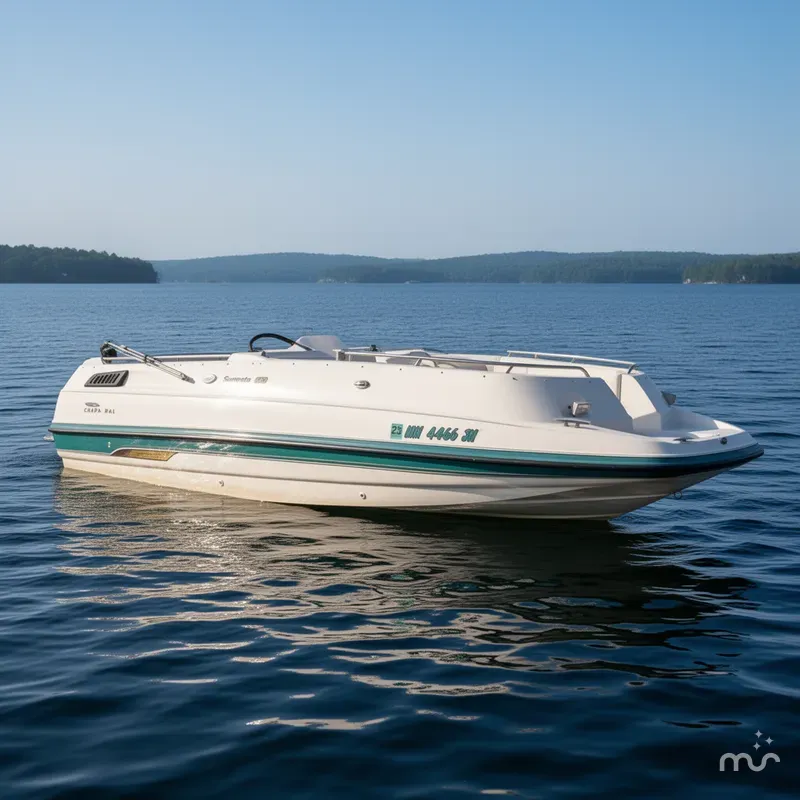 Slide: The Image of Chaparral 220 Sunesta Deck boat 1994 - 0