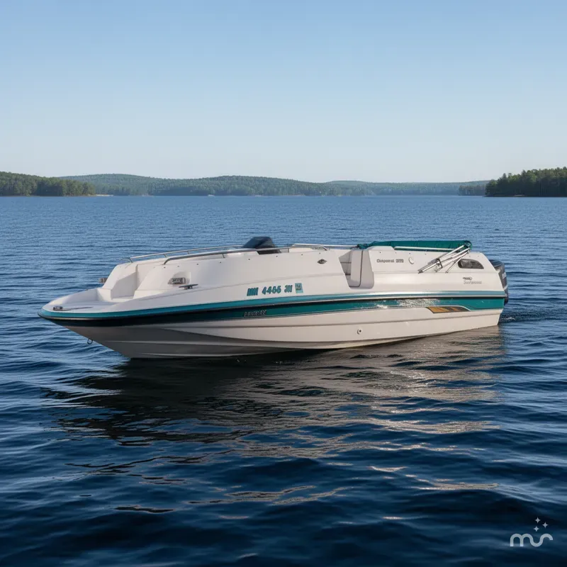 Slide: The Image of Chaparral 220 Sunesta Deck boat 1994 - 1