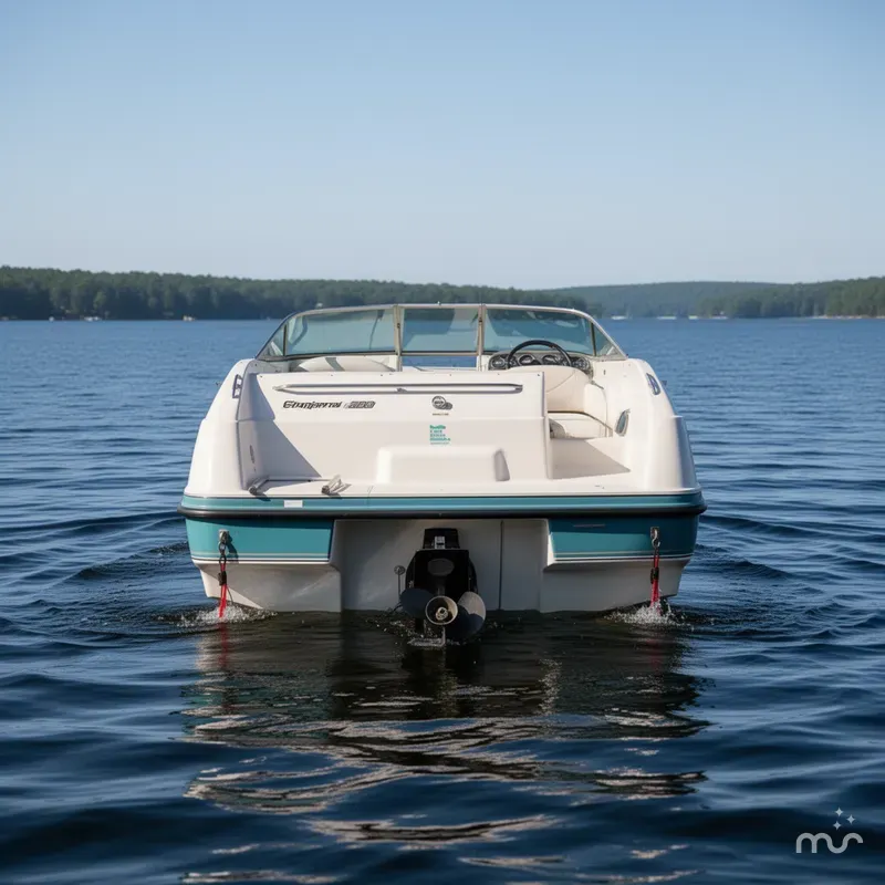 Slide: The Image of Chaparral 220 Sunesta Deck boat 1994 - 2