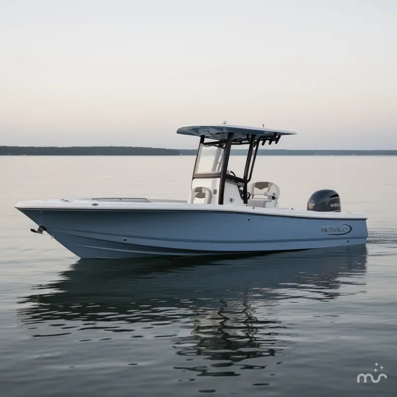Slide: The Image of Robalo 246 Cayman In Stock Trailer included 2025 - 2