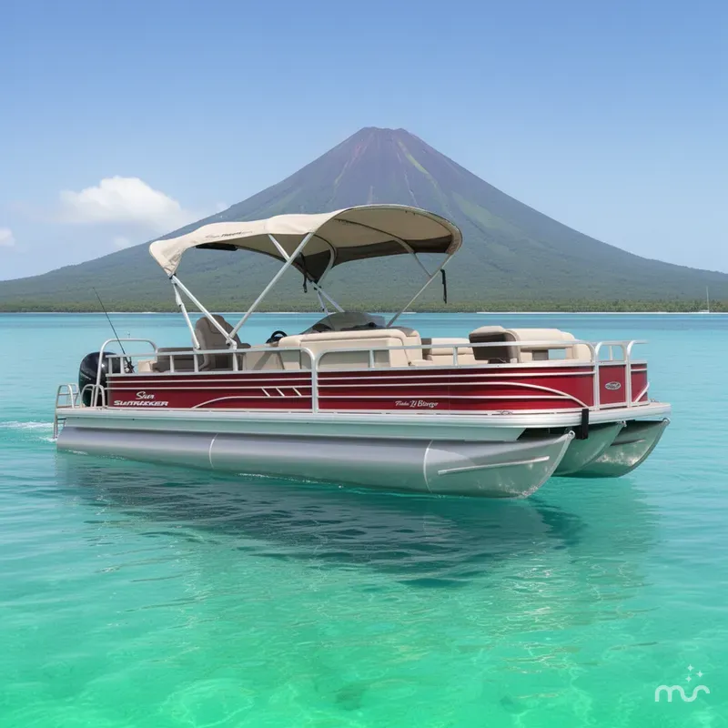The Image of Sun Tracker Fishin' Barge 24 DLX 2020 - 0