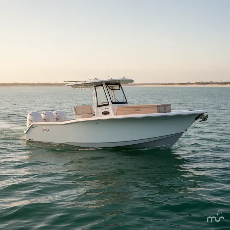 Slide: The Image of Sea Hunt Gamefish 27 with Coffin Box 2025 - 0