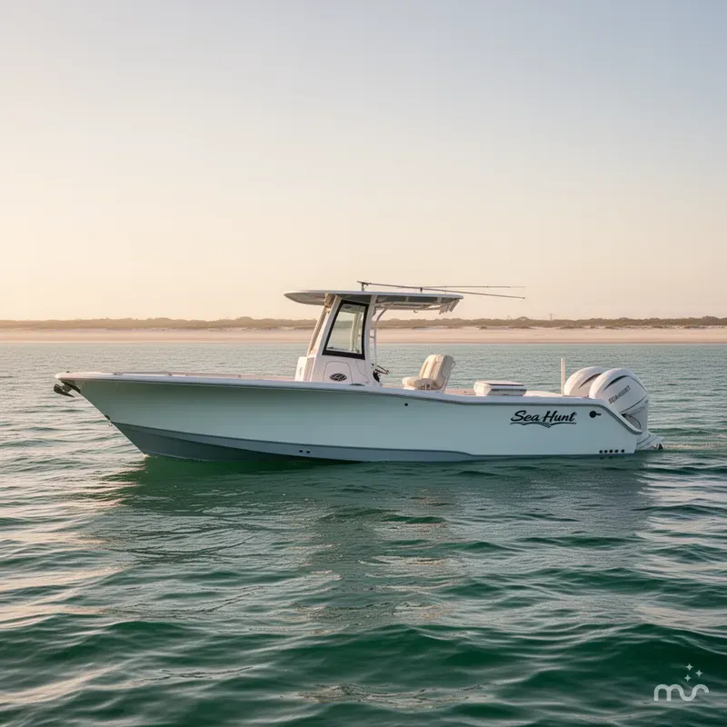 Slide: The Image of Sea Hunt Gamefish 27 with Coffin Box 2025 - 2