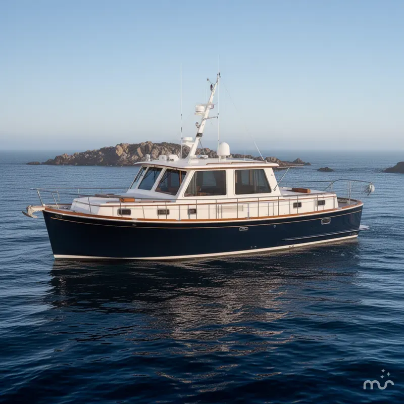 Slide: The Image of Grand Banks 49 Eastbay SX 2001 - 2