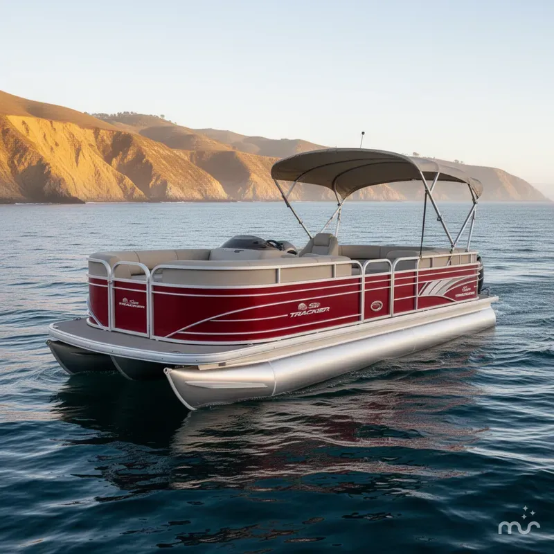 Slide: The Image of Sun Tracker Party Barge 24 DLX 2021 - 1