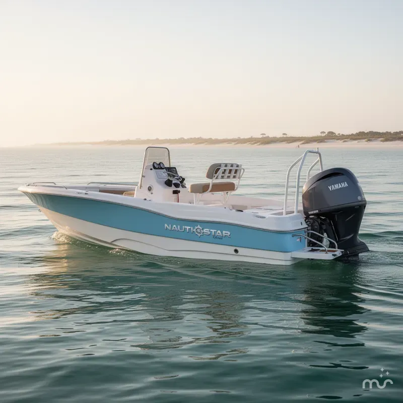 Slide: The Image of NauticStar 211 Hybrid With 200 HP Yamaha 2025 - 0