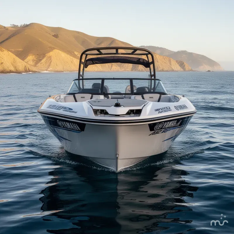 Slide: The Image of Yamaha AR250 w/ Twin 1.8L High output motors! 2025 - 1