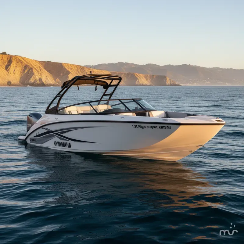 Slide: The Image of Yamaha AR250 w/ Twin 1.8L High output motors! 2025 - 3