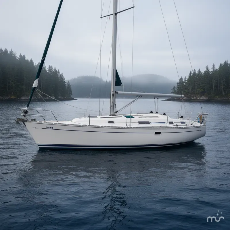 Slide: The Image of Beneteau 381 1998 - 2