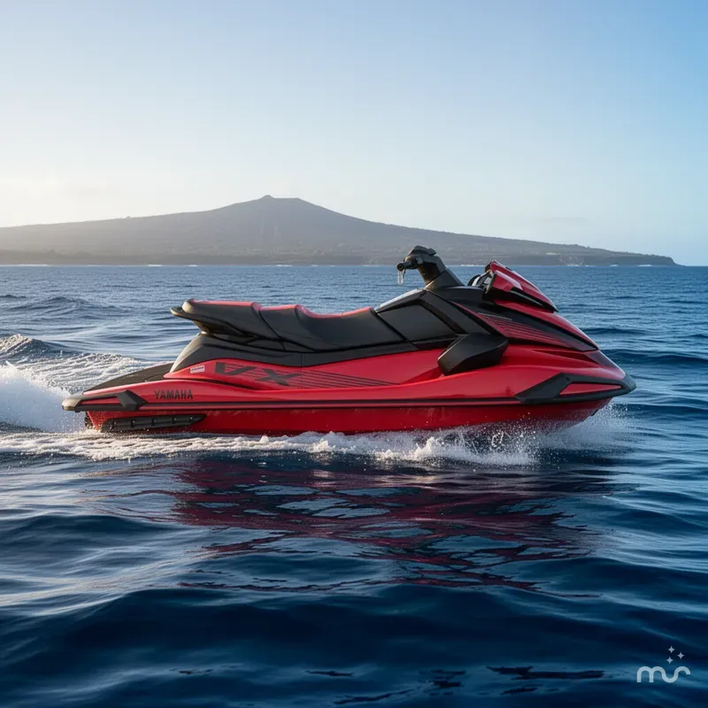 Slide: The Image of Yamaha Waverunner VX Deluxe w/ Audio 2025 - 4
