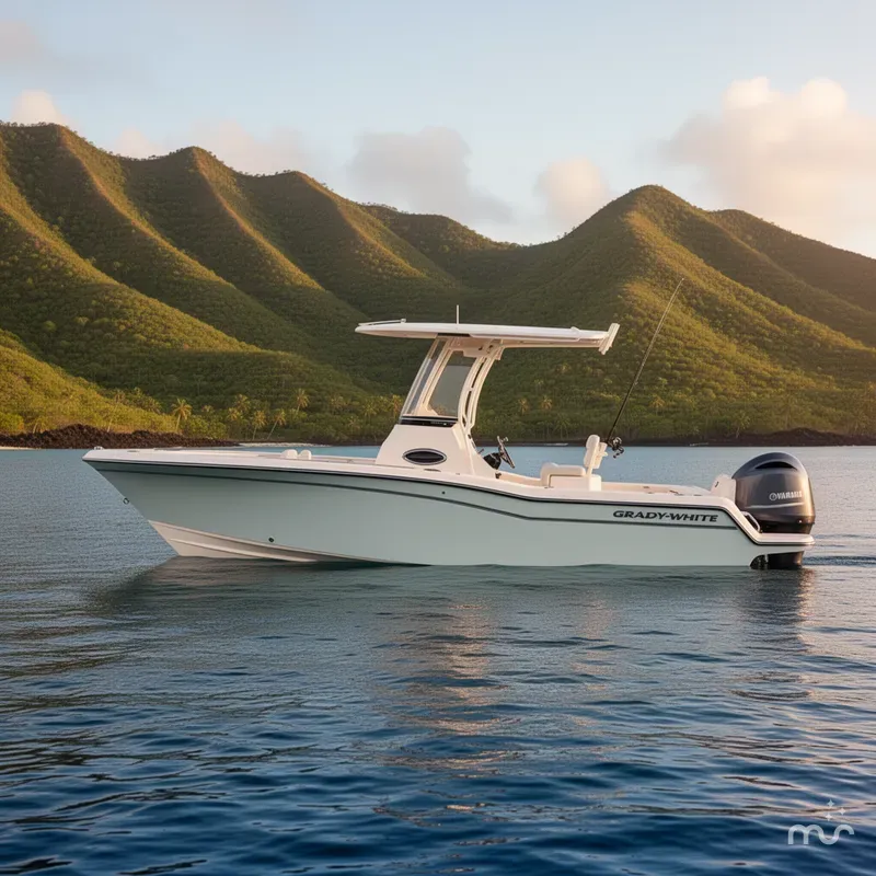 Slide: The Image of Grady-White Fisherman 216 2025 - 2