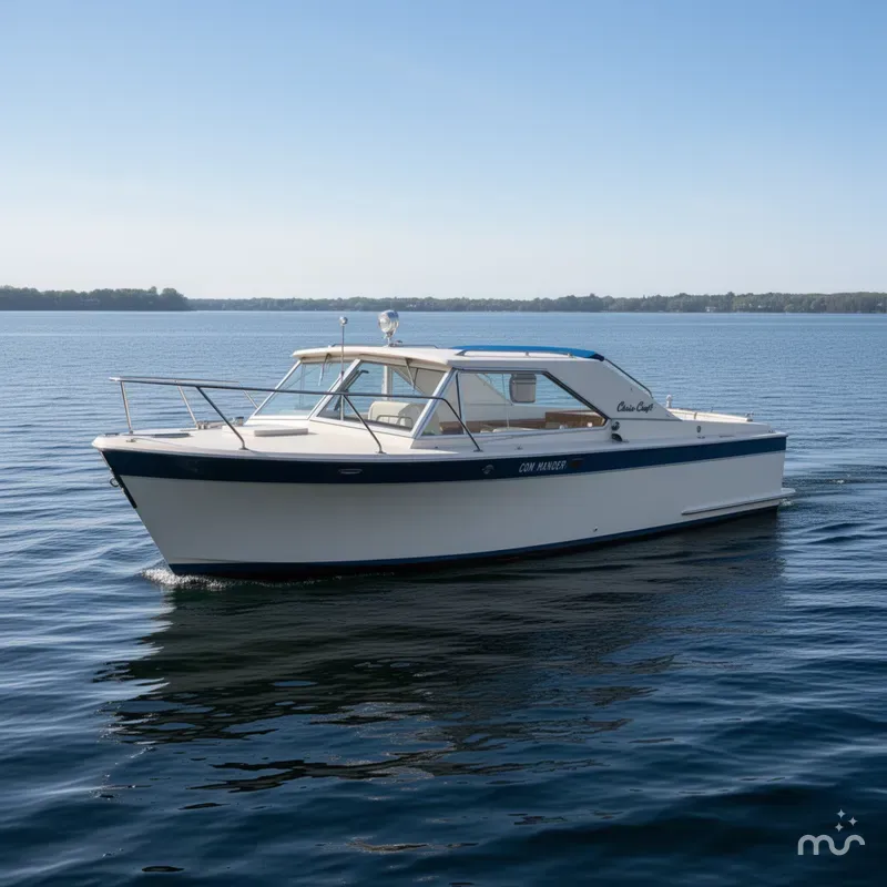Slide: The Image of Chris-Craft COMMANDER 27 1968 - 2