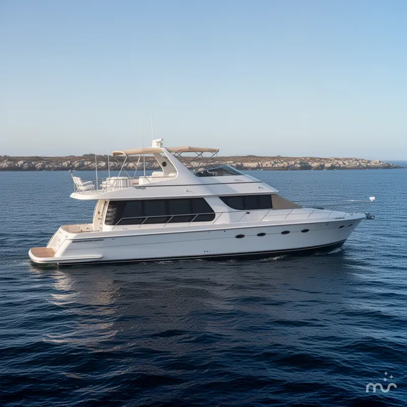 The Image of Carver Yachts 570 Voyager Pilothouse 2001 - 0