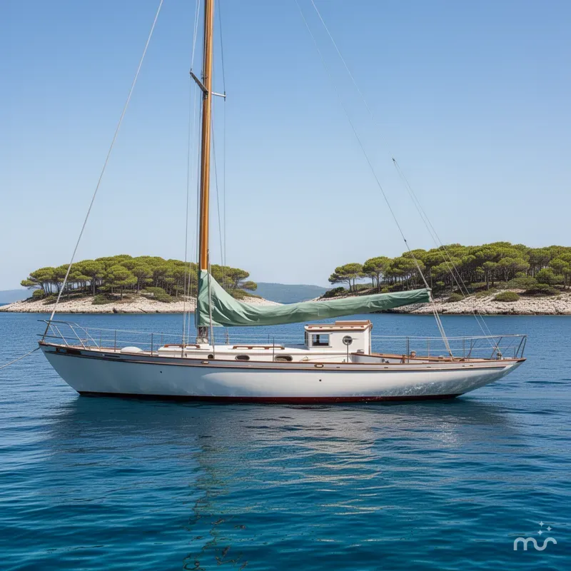Slide: The Image of William Garden 36 Custom Yawl 1947 - 2